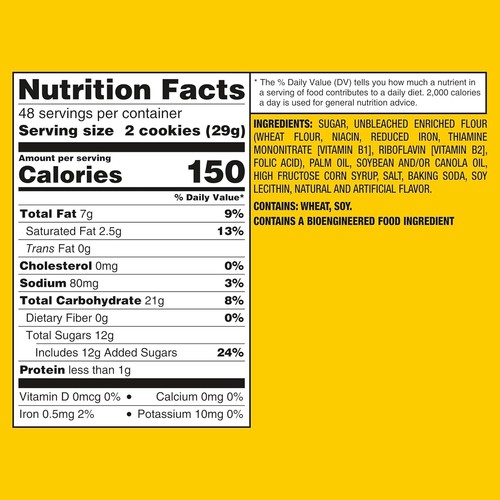 12 Packs Golden Double Stuff Oreos King Size 4.15oz (1 NEW BOX) -Best By: Jan 26 - Picture 4 of 5