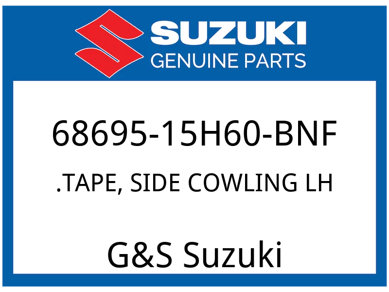 .TAPE, SIDE COWLING LH