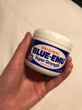 BLUE-EMU Original Super Strength Cream, Soothing Muscle & Joint Support, 2 Oz
