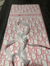 Luxury Floral Wrapping Set – 10 Print Sheets + 5 Yards Ribbon”