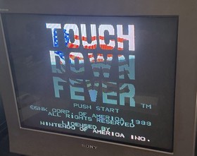 Touchdown Fever for Nintendo NES Cartridge Only &mdash; Tested/Working &mdash; 1991 SNK