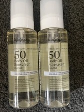 2 Pack Walgreens Body Oil Sunscreen 50 SPF Broad Spectrum SPF UVA/UVB