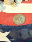 Dug Civil War 💥 🇺🇸 💣 Gilt Back Flat Button Nice