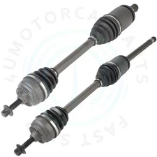 1 Pair Front Side CV Axle Shaft For BMW 535i xDrive 3.0L 2011-2016 31607618681