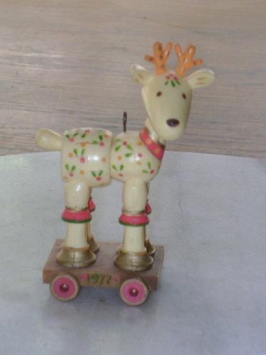 VINTAGE 1977 HALLMARK YESTERYEARS RENTIER ORNAMENT BAUMSCHNEIDER SAMMLUNG - Bild 4 von 7