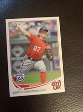2013 Topps Opening Day #96 Jordan Zimmerman Washington Nationals
