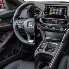 Car Interior Edge Gap Line Moulding Trim Molding Strip Auto Decor - 32.8 Ft Red Car Interior Edge Gap Line Moulding Trim Molding Strip Auto Decor - 32.8 Ft Red