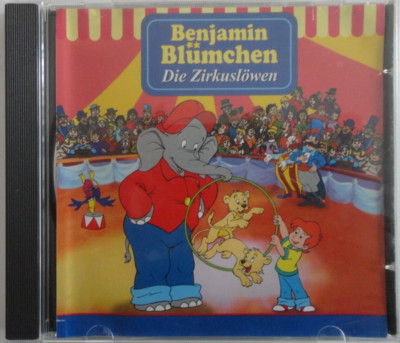 Benjamin Blümchen CD Die Zurkuslöwen (1994) kleine Löwen Hipp + Hopp Wilde Jagd