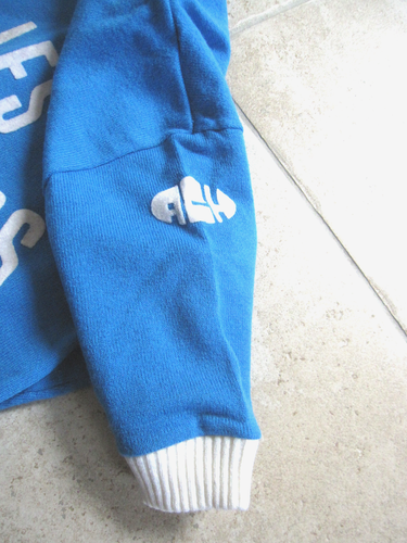 Maillot cycliste ACH Les Haguards acrylique Bleu Vintage jersey cycling - 3 / M - Picture 6 of 6