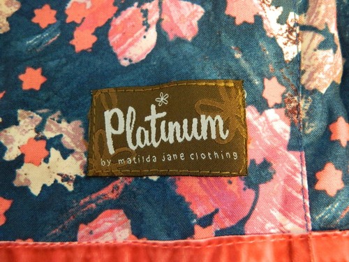 Matilda Jane Platinum Loves Me Dress Forever Your size 4 Lavendar Blue - Picture 7 of 7