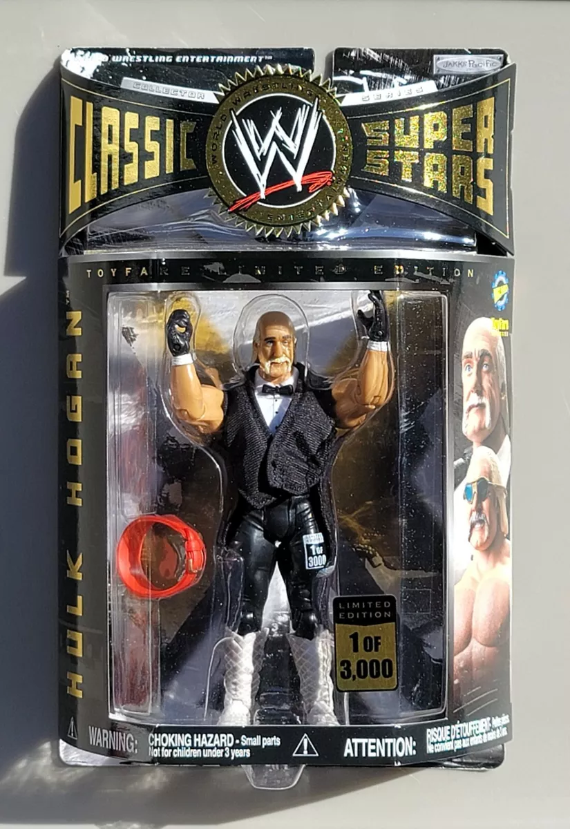 wwe wwf deluxe classic superstars toyfare exclusive 1 of 3000 hulk hogan figure