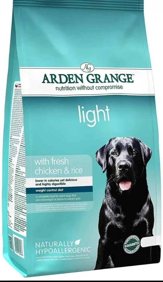 Arden Grange Adult Light Dry Dog Food 12kg CHEAPEST ON EBAY