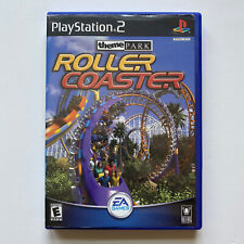 Theme Park Roller Coaster (Sony PlayStation 2, 2000) CIB complete PS2 video game