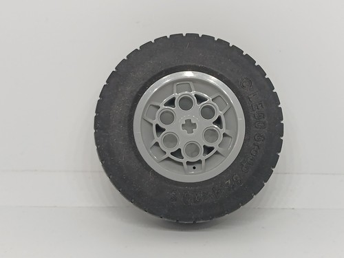 LEGO Technic : Roue + Pneu 62.4 x 20S - Réf 86652c01 - Set 42043 42009 8258 9397 - Imagen 2 de 3