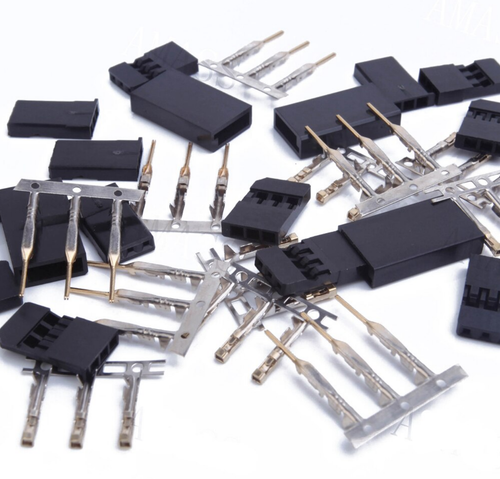 50 Paar Servo Stecker Buchsen Vergoldet JST-SH Graupner JR Servo Crimp Set Pins - Bild 3 von 11