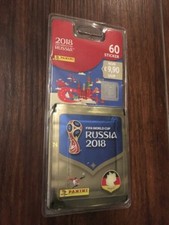 Panini FIFA World Cup Russia 2018 1 Blister 60 Stickers Original Box