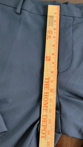 Pantaloni eleganti Savane Performance vita comoda vestibilità dritta uomo reali 43X29,5 - Foto 11 di 15