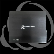 SLAPZ AUDIO 4 Channel Mini 160 Watts X4  2 Ohm Car Amplifier 4x 100w at 4 Ohm