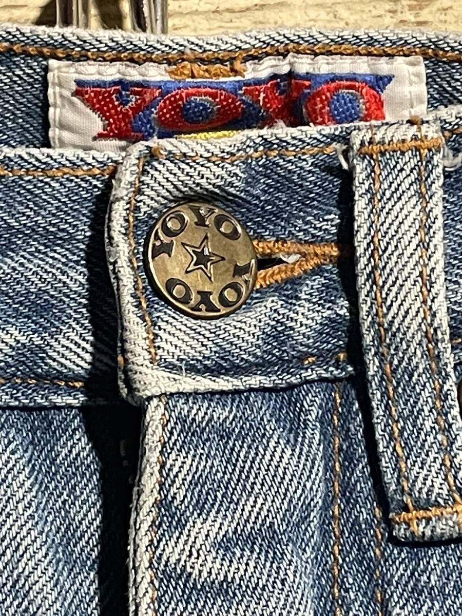 Vintage YOYO Jeans ~ Sz 3 ~ Zipper Fly ~ Blue ~ High Rise