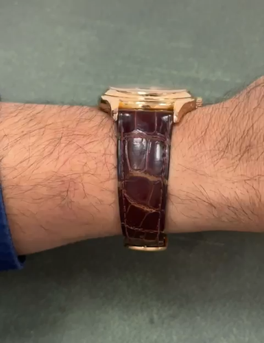 Patek Philippe Annual Calendar 5035 18k Rose Gold Mens 37mm Watch 5035R - Video 1 of 1