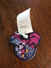 Disney Mickey Mouse Ears Bag Charm in Mickey  Minnie's Flirty Floral Tonal