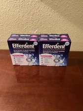 Lot of 4 Efferdent Antibacterial Denture Cleanser         814832015855