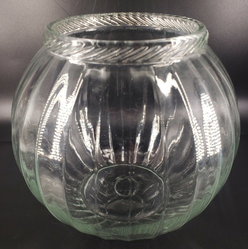 Vintage 1924 Hoosiers Sellers Colonial Cracker Jar Depression Glass - Picture 2 of 9