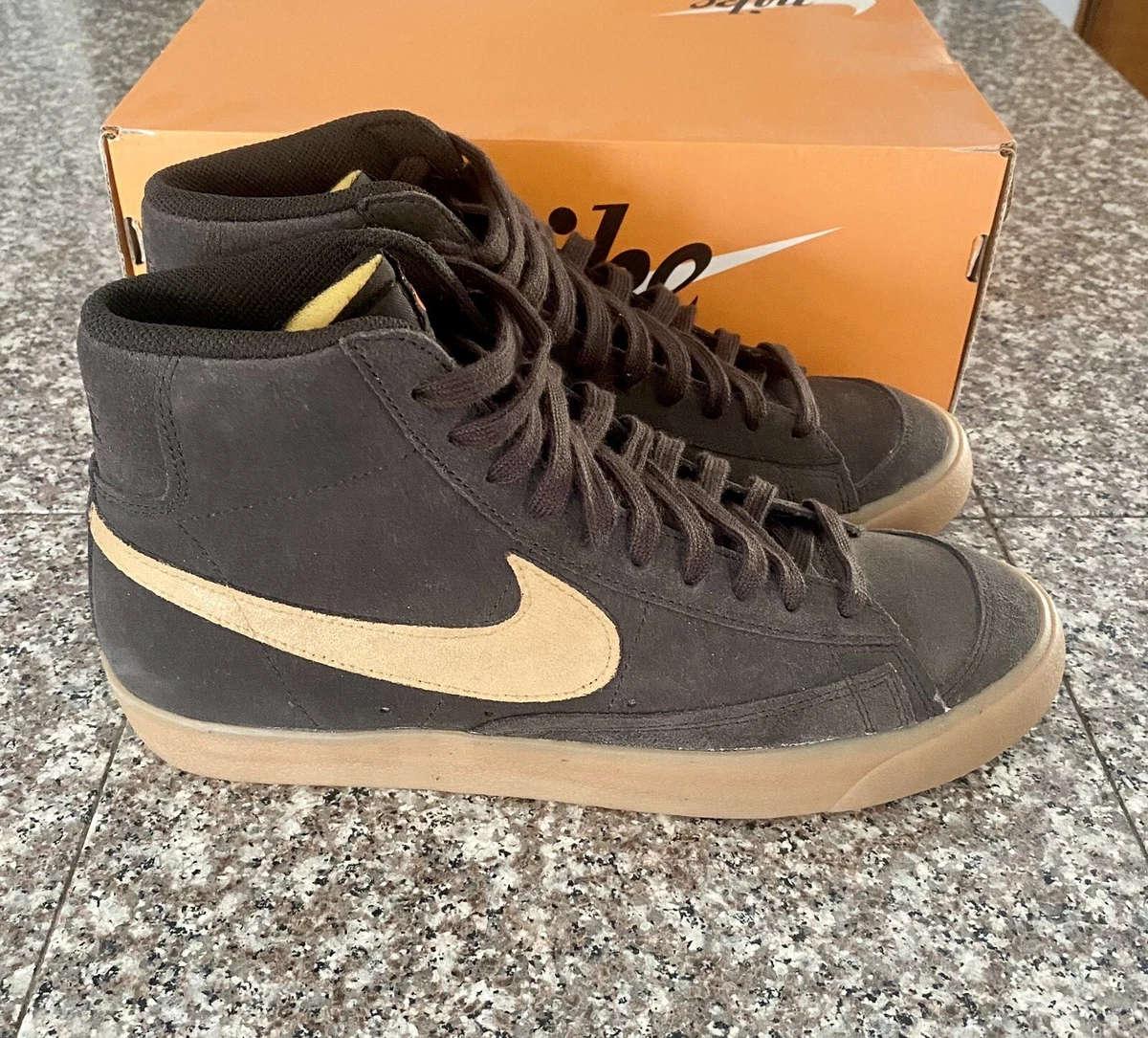 Nike blazer mid 77 suede velvet brown Clearance