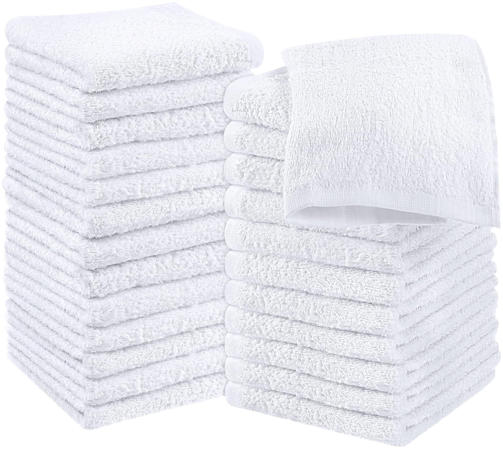Utopia Towels 100% Ring Spun Cotton Premium Washcloths Set
