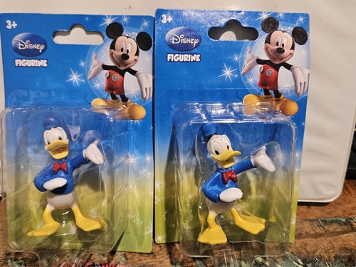 Disney~2 Donald Duck Figurines/Cake Toppers~Beverly Hills Teddy Bear Co~New