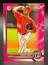 2022 Bowman 1st #BP-70 Andry Lara Nationals /299