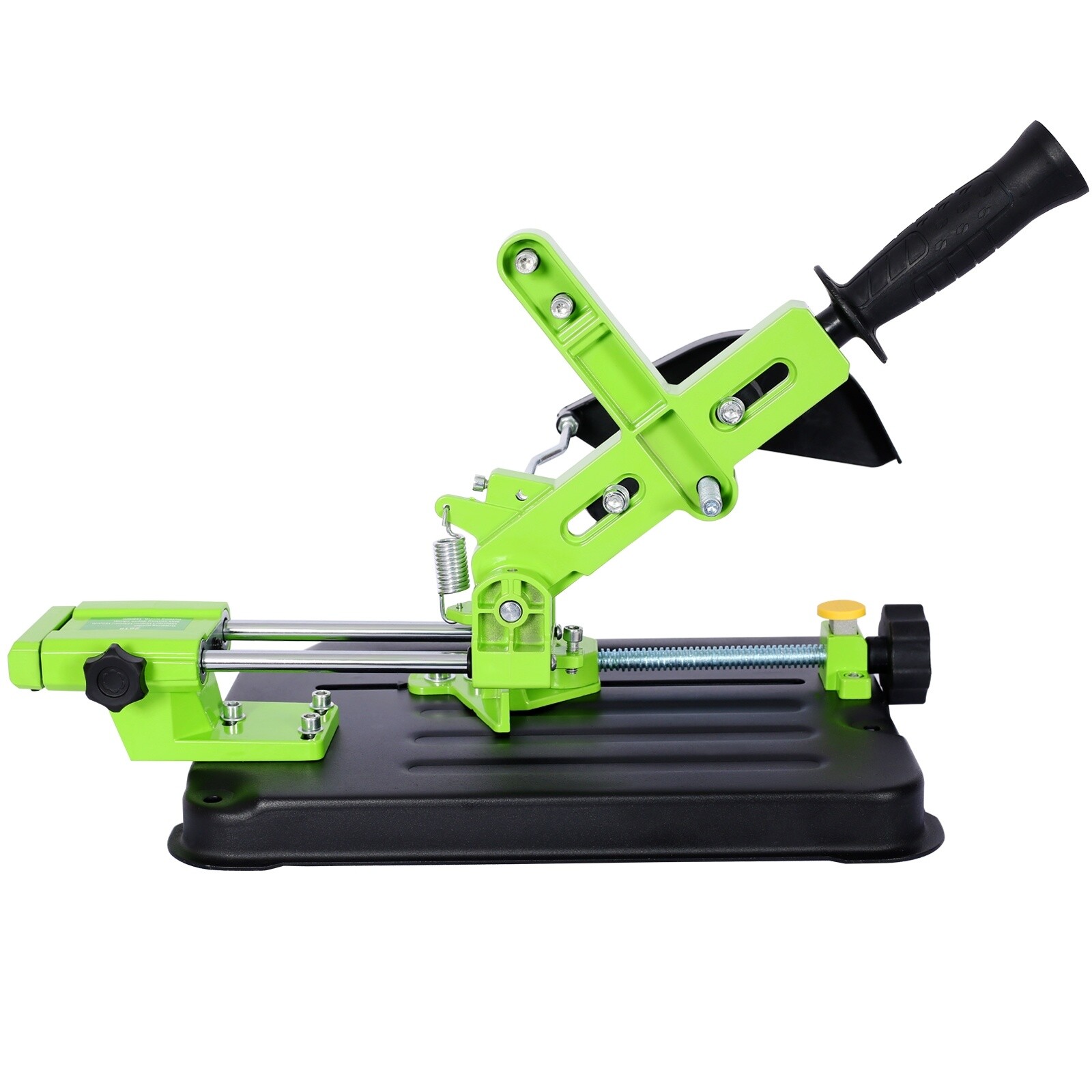 Universal Angle Grinder Stand with Sliding Handle & Upgraded Cast Iron Base