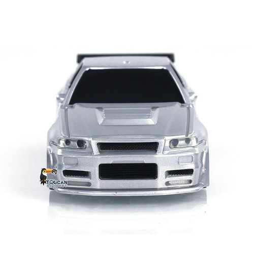 1/43 Ready to Run Race Car with Gyroscope Drift Car Traffic Cones 4WD Mini Toys - Picture 10 of 12