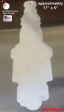 SPARK PLUG sign blank for sublimation - ALL ALUMINUM Blanks - Lot of 10 pieces**