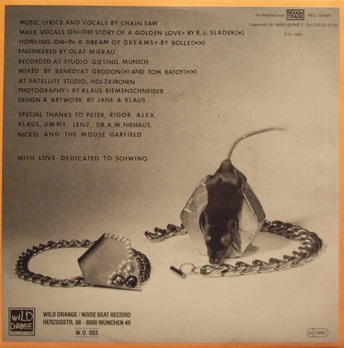 Kettensäge / In A Dream Of Dreams / Vinyl / Synth-Pop / Minimal / Wild Orange - Bild 2 von 3