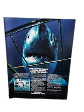 1983 Sony Betamax VCR Great White Shark Original Print Ad
