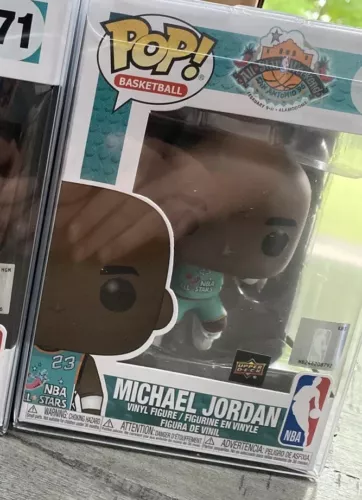 IN HAND Funko #71 Michael Jordan 1996 All Star Upper Deck Exclusive