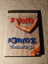 Porkys/ Porkys II: The Next Day (DVD, 2001, Double Feature) blockbuster copy