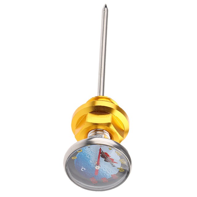Universal Mini Motorcycle Parts Oil Tank Dipstick with Temperature