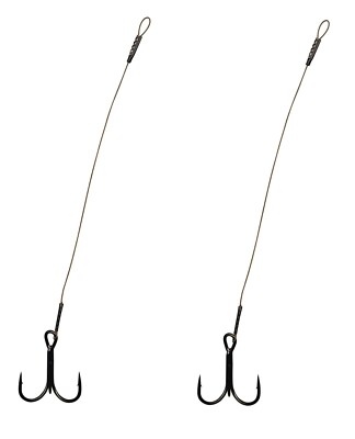 FTM Seika Pro Stinger-Vorfach mit Drillinghaken verschiedene Größen
