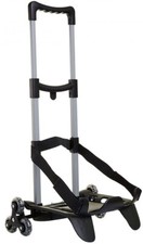 Seven-Be Box Carrello Porta Zaino 3 Ruote Colore NERO. **SALE GLI SCALINI**