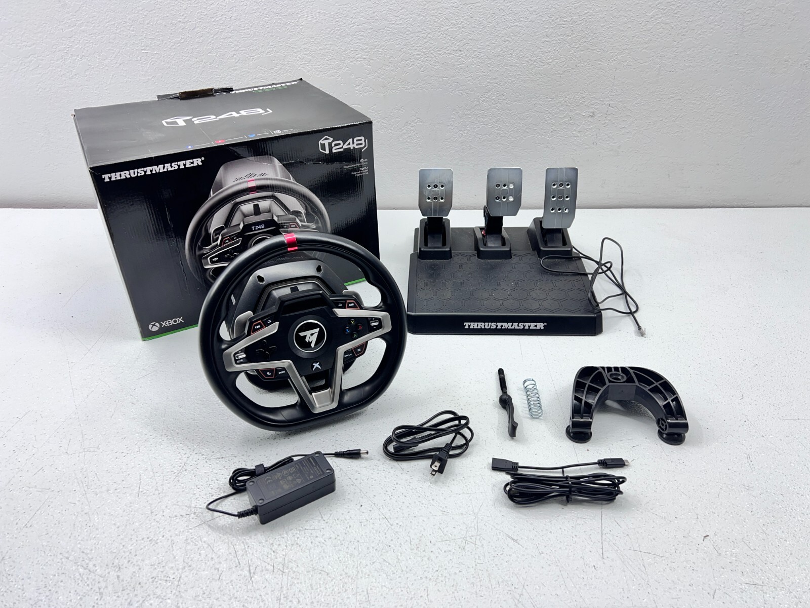 Thrustmaster T248 Racing Wheel & Pedals Black (6495643) 663296422569