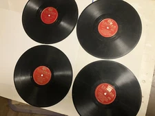 HARRY JAMES Four Records 78 rpm, 10-in Shellac Columbia Label, See Description