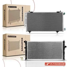 Radiator & AC Condenser Cooling Kit for Benz W203/204/CL203 C230/280/350 06-07