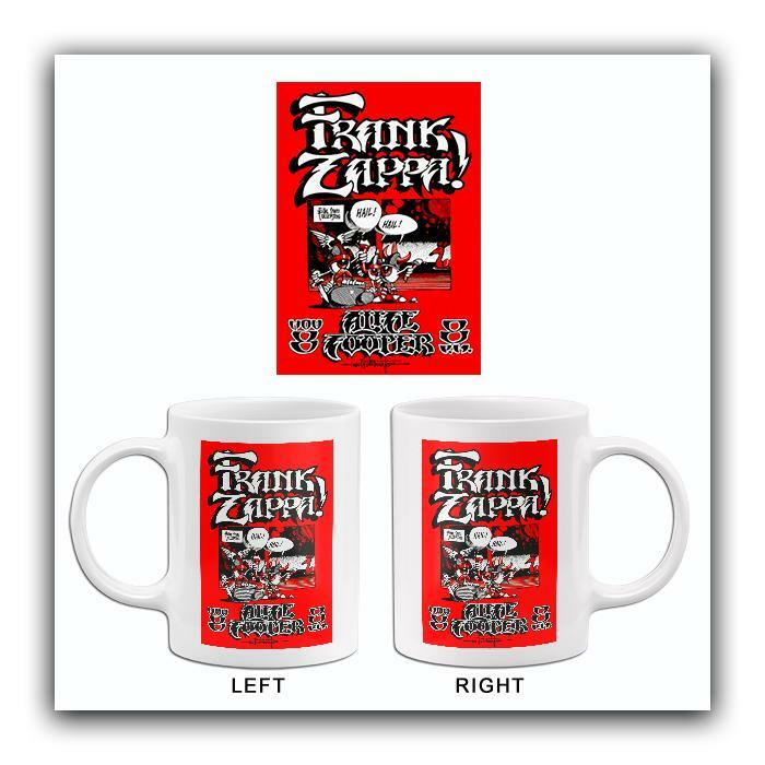 Frank Zappa - Alice Cooper - 1968 - Cal State Fullerton - Concert Mug