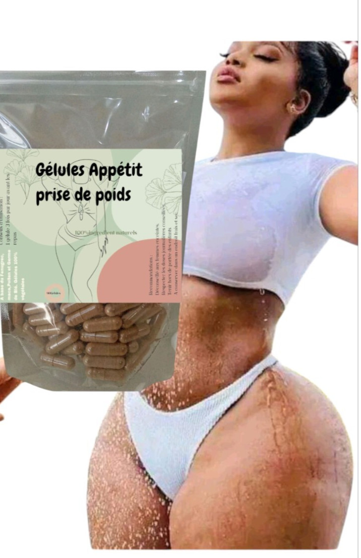 Gélules prise de poids formule appétit pour développer la masse corporelle