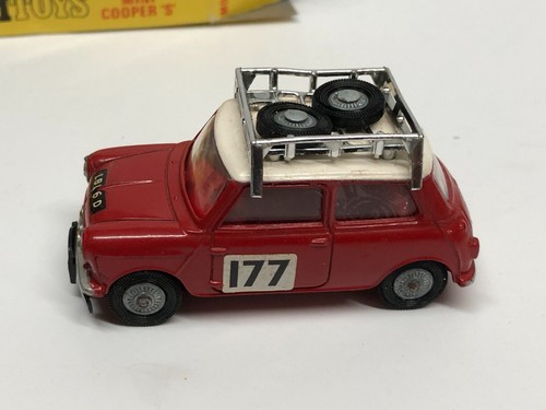 original Corgi Toys 339 MONTE CARLO MINI COOPER S die-cast RARE Window Box! - Picture 3 of 13