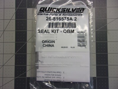 Mercury Quicksilver 26-816575A2 Seal Kit 225 250 3.0L EFI