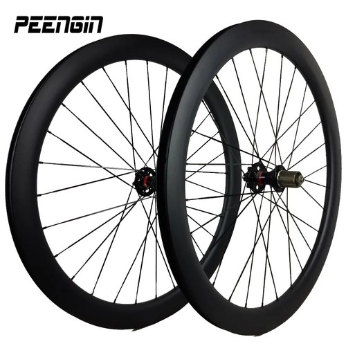 650C Carbon Road Bike Disc Brake Wheels 23*50mm Tubular/clincher Wheelset - Picture 15 of 17