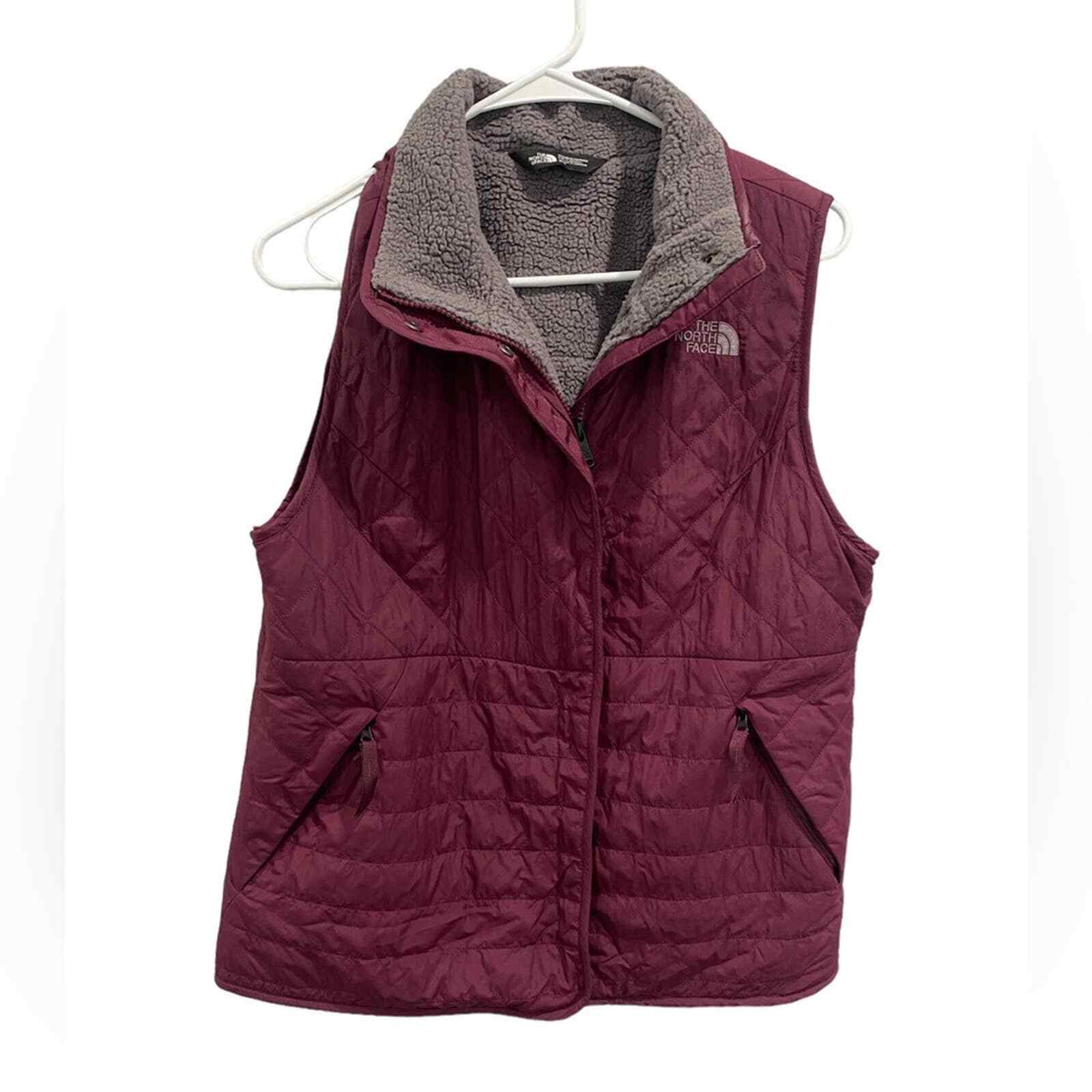The North Face Rosie Sherpa Vest Fig Burgundy NF0A3VJ… Gem